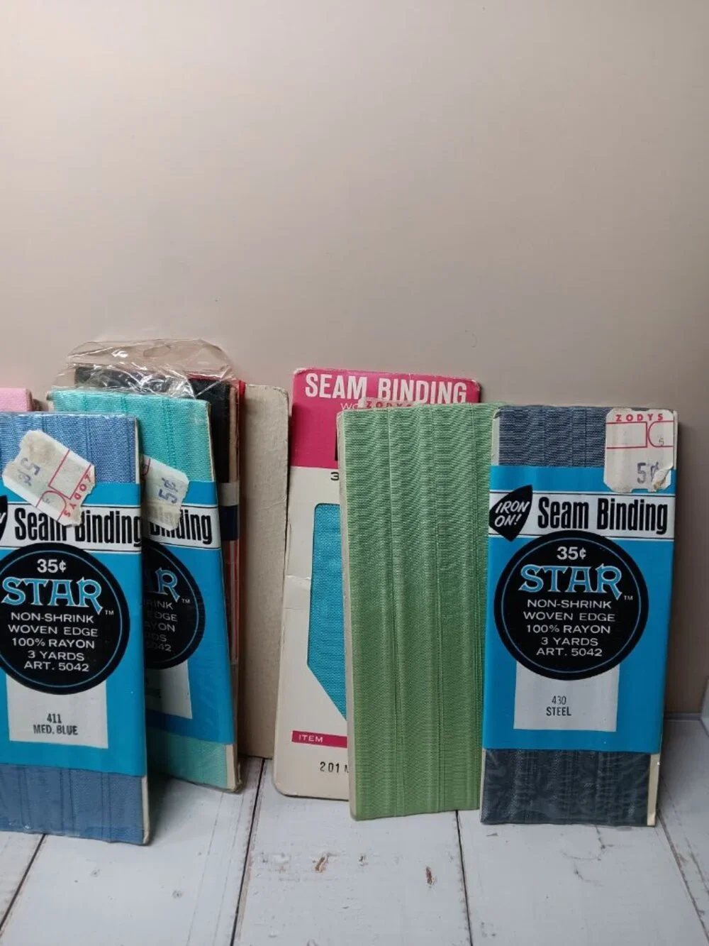 Vtg Lot Sewing Destash Bindings Trims Seam Tape Blanket Trim Piping & REMNANTS